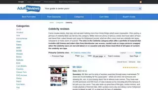 Adult Reviews Nude celebrity porn sites reviewed