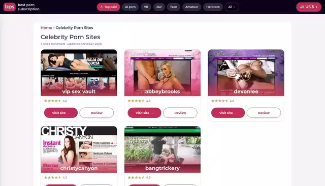 bestpornsubscription.com homepage screenshot