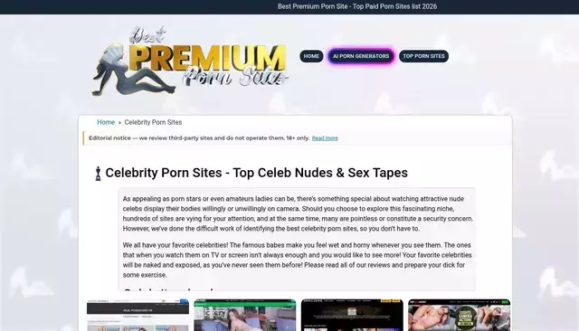 bestpremiumpornsite.com homepage screenshot