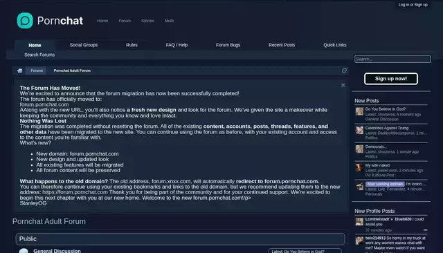 forum.xnxx.com homepage screenshot