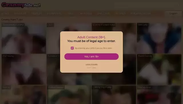 grannytube.net homepage screenshot
