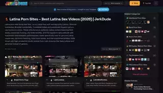 Jerk Dude Latina Porn Sites – Best Latina Sex Videos (2026) | JerkDude
