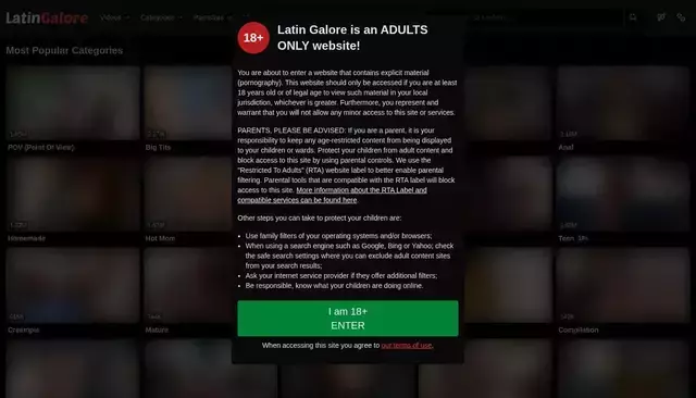 latingalore.com homepage screenshot