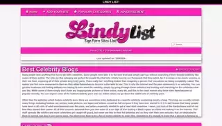 Lindy List 16+ Best Celebrity Porn Sites - LindyList.org