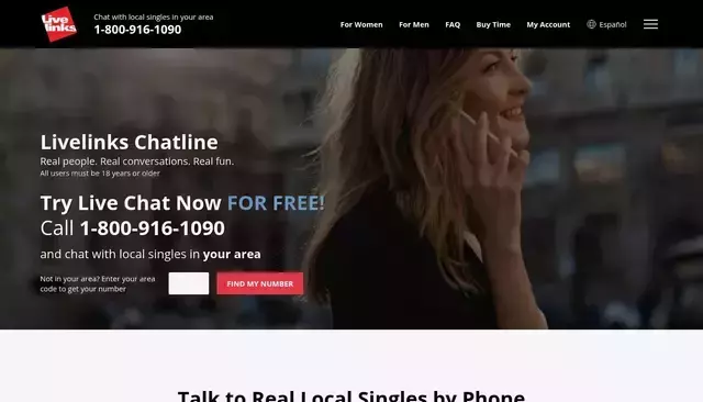 livelinks.com homepage screenshot