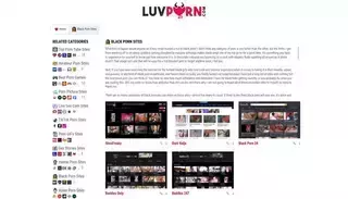 Luv Porn Black & Ebony Porn Sites