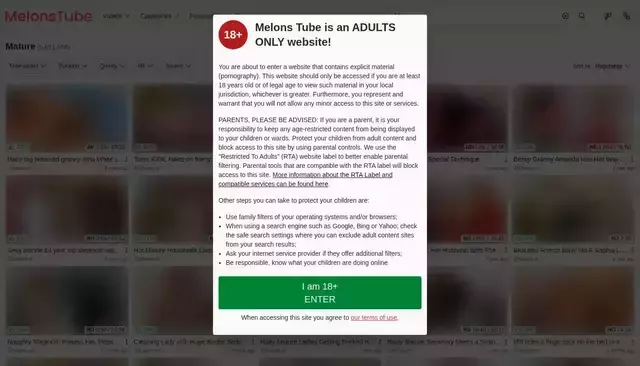 melonstube.com homepage screenshot