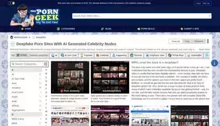 Mr Porn Geek Deepfake Porn Sites With AI Generated Celebrity Nudes