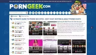 Porn Geek Phone Sex Site