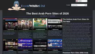 Porn Whitelist Best Arab Porn Sites (2026) - Middle Eastern Adult Sites