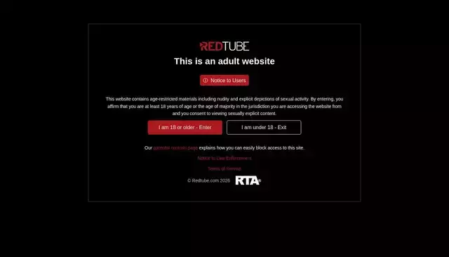 redtube.com homepage screenshot