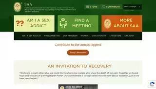 Saa Recovery Sex Addicts Anonymous - SAA