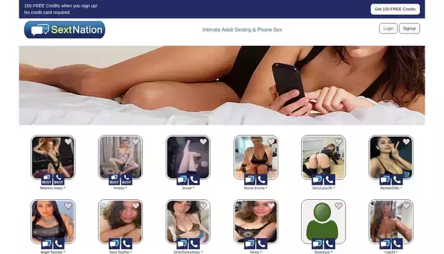 sextnation.com homepage screenshot