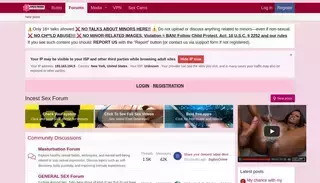 Space Fucker Incest Sex Forum