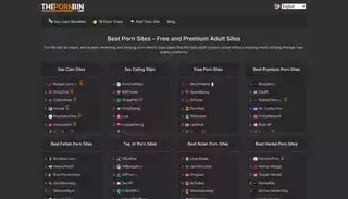 The Porn Bin Best Porn Sites List | The Porn Bin