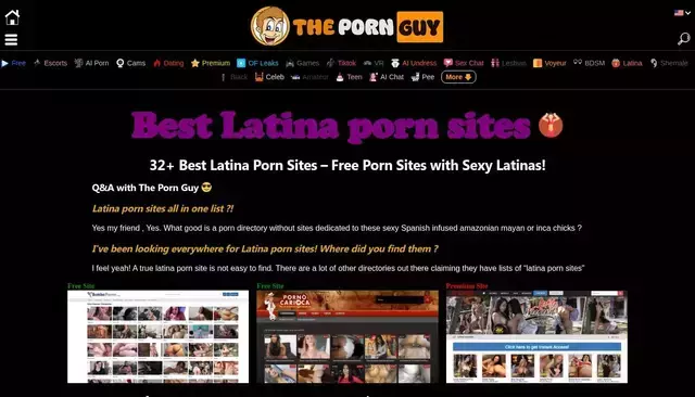 thepornguy.org homepage screenshot