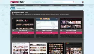 The Porn Links Deepfake Porn Sites - AI celebrity porn and Fake nudes