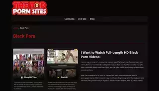 The Top Porn Sites Top Black Porn Sites List - Full HD Ebony Sex Video Sites!