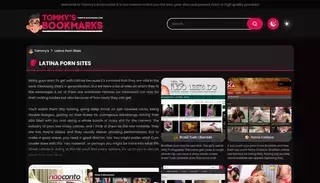 Tommys Bookmarks Latina Porn Sites