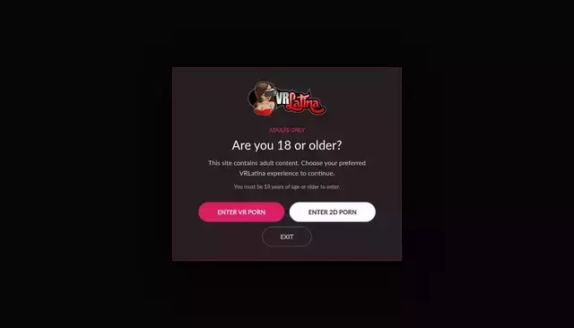 vrlatina.com homepage screenshot