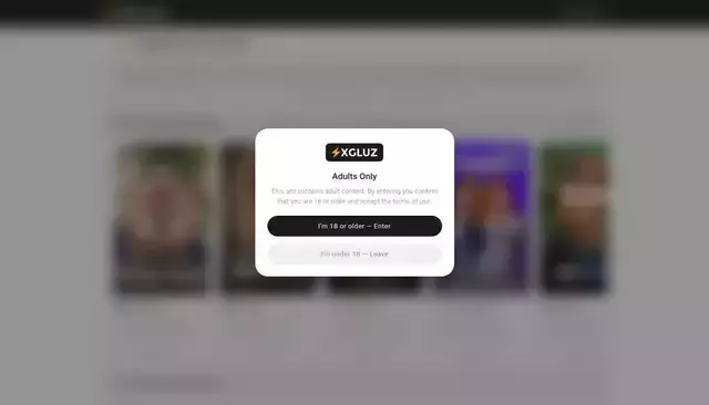 xgluz.com homepage screenshot