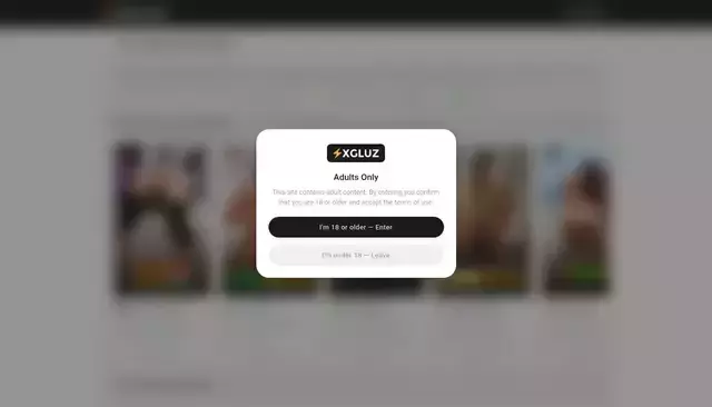 xgluz.com homepage screenshot