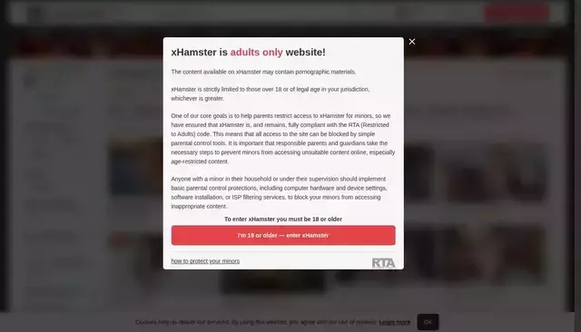 xhamster3.com homepage screenshot